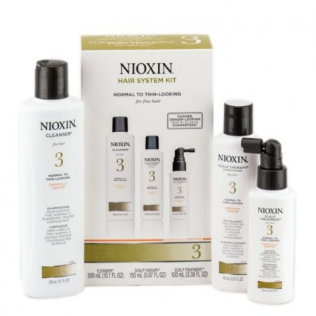 Nioxin KIT System 3 (Shampoo 150ml, Conditioner 150ml & Treatment 50ml)