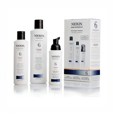 Nioxin KIT Σύστημα 6 (Σαμπουαν 150ml, Conditioner 150ml & Θεραπεια 50ml)